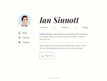 Tablet Screenshot of iansinnott.com